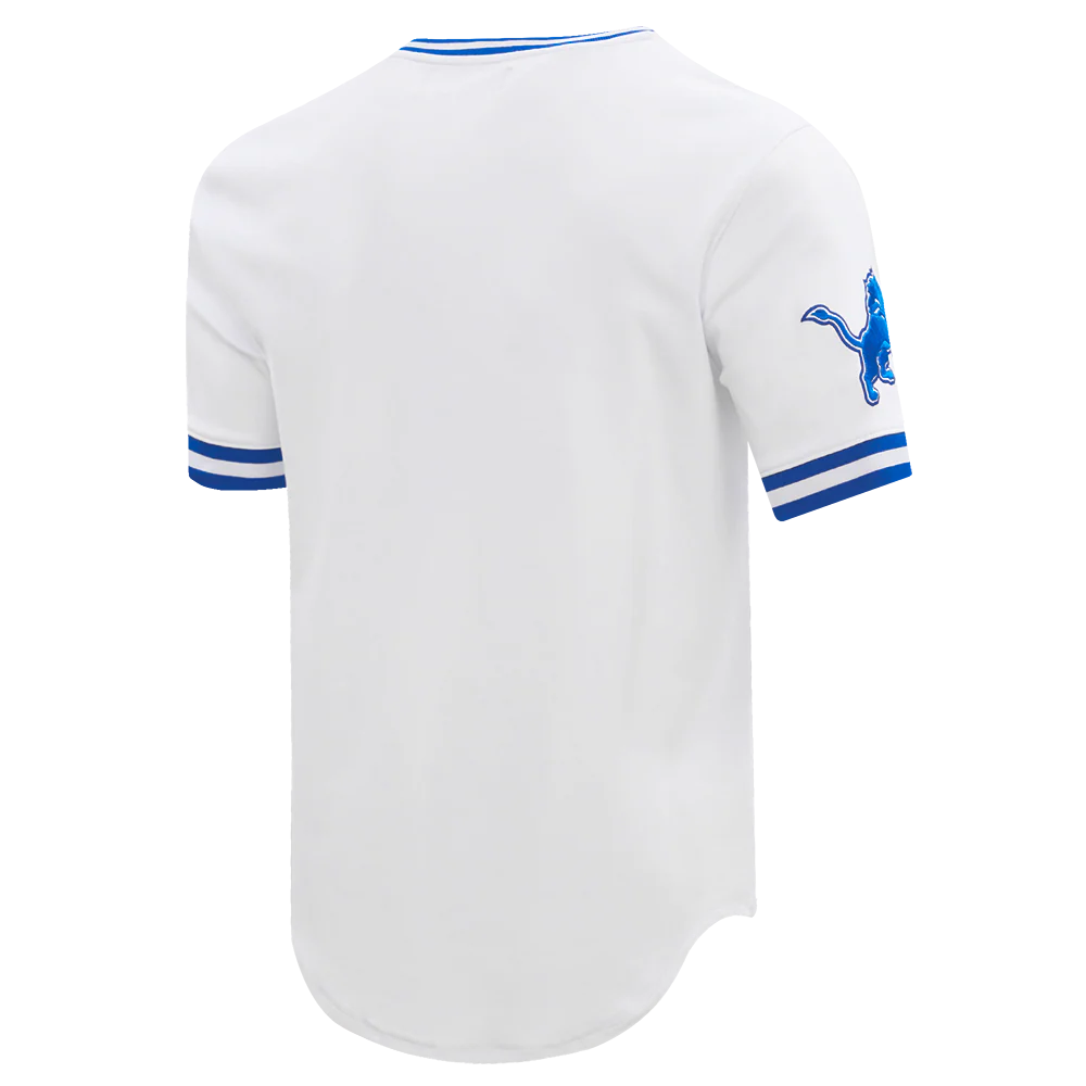 PRO STANDARD NFL DETROIT LIONS CLASSIC CHENILLE MEN'S DOUBLE KNIT TEE