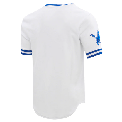 PRO STANDARD NFL DETROIT LIONS CLASSIC CHENILLE MEN'S DOUBLE KNIT TEE