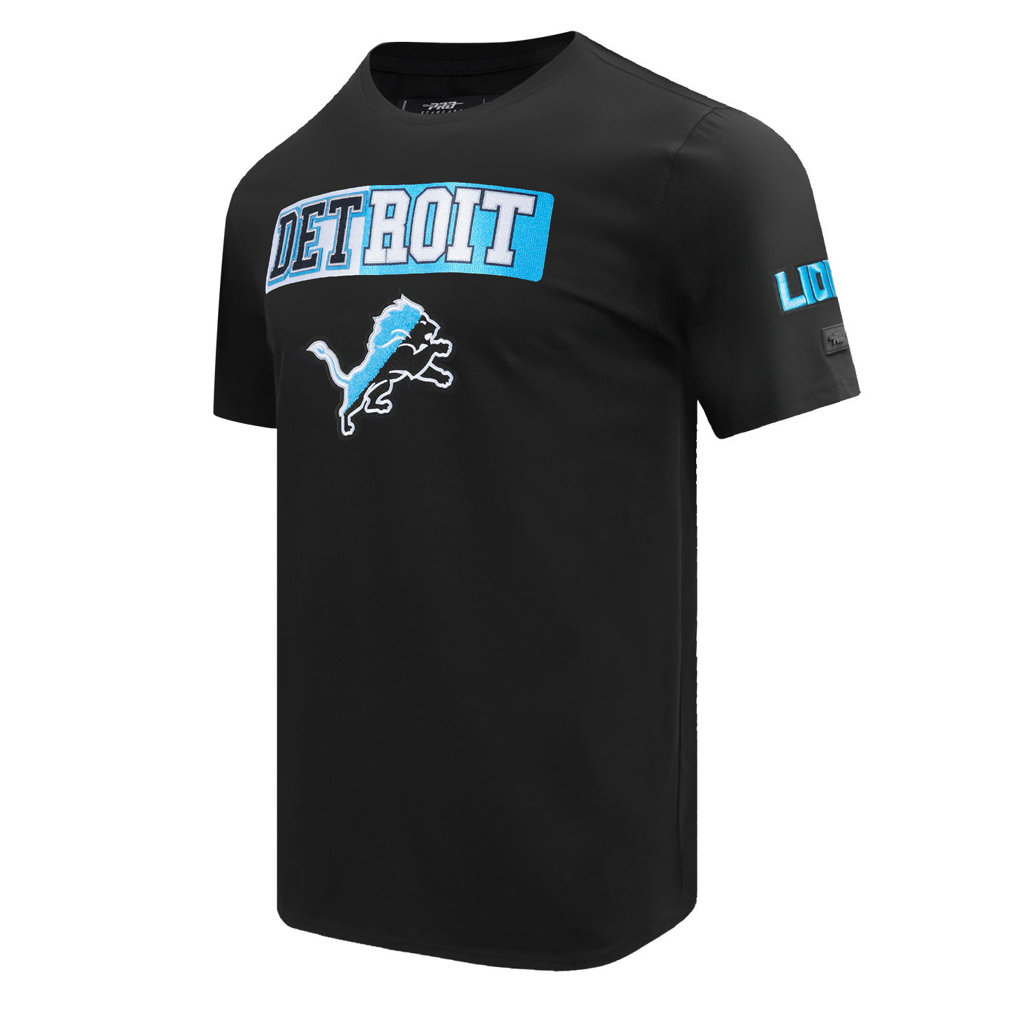 PRO STANDARD DETROIT LIONS SPLIT LOGO M SJ TEE-BLACK