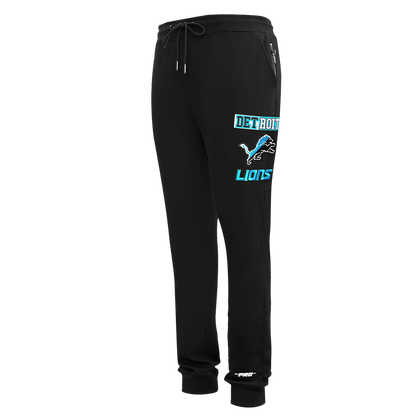 PRO STANDARD DETROIT LIONS SPLIT LOGO M DK JOGGER,BLK