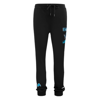 PRO STANDARD DETROIT LIONS SPLIT LOGO M DK JOGGER,BLK