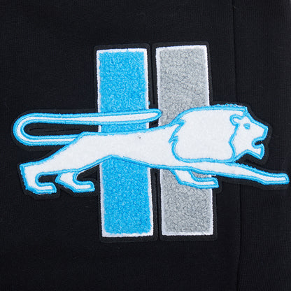 PRO STANDARD-DETROIT LIONS RETRO MASH UP M RIB FLC SWEATPANT-BLACK