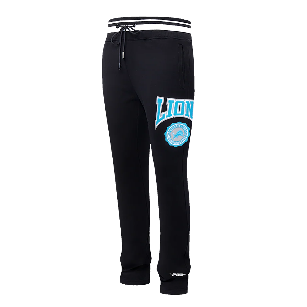 Pro Standard - Detroit Lions Crest Emblem Rib Fleece Sweatpants