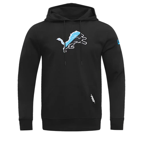 PRO STANDARD DETROIT LIONS SPLIT LOGO M DK PO HOODIE