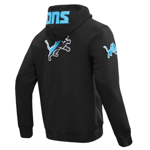 PRO STANDARD DETROIT LIONS SPLIT LOGO HOODIE