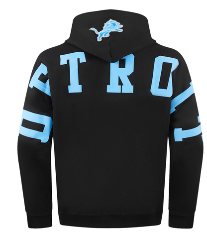 PRO STANDARD DETROIT LIONS WINGSPAN M DROP SHOULDER FLC PO HOODIE (FDL5410525)