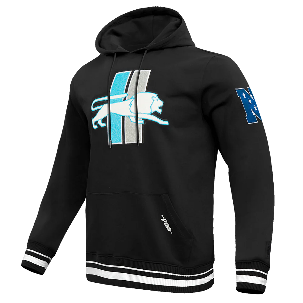 PRO STANDARD NFL DETROIT LIONS MEN'S PULLOVER HOODIE- (FDL5410741)