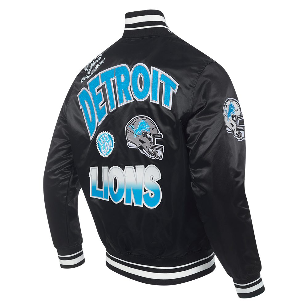 PRO STANDARD LIONS TURN IT UP M RIB SATIN JACKET