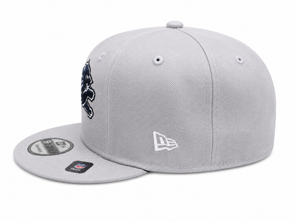 NEW ERA DETROIT LIONS GRAPHITE 9FIFTY SNAPBACK CAP