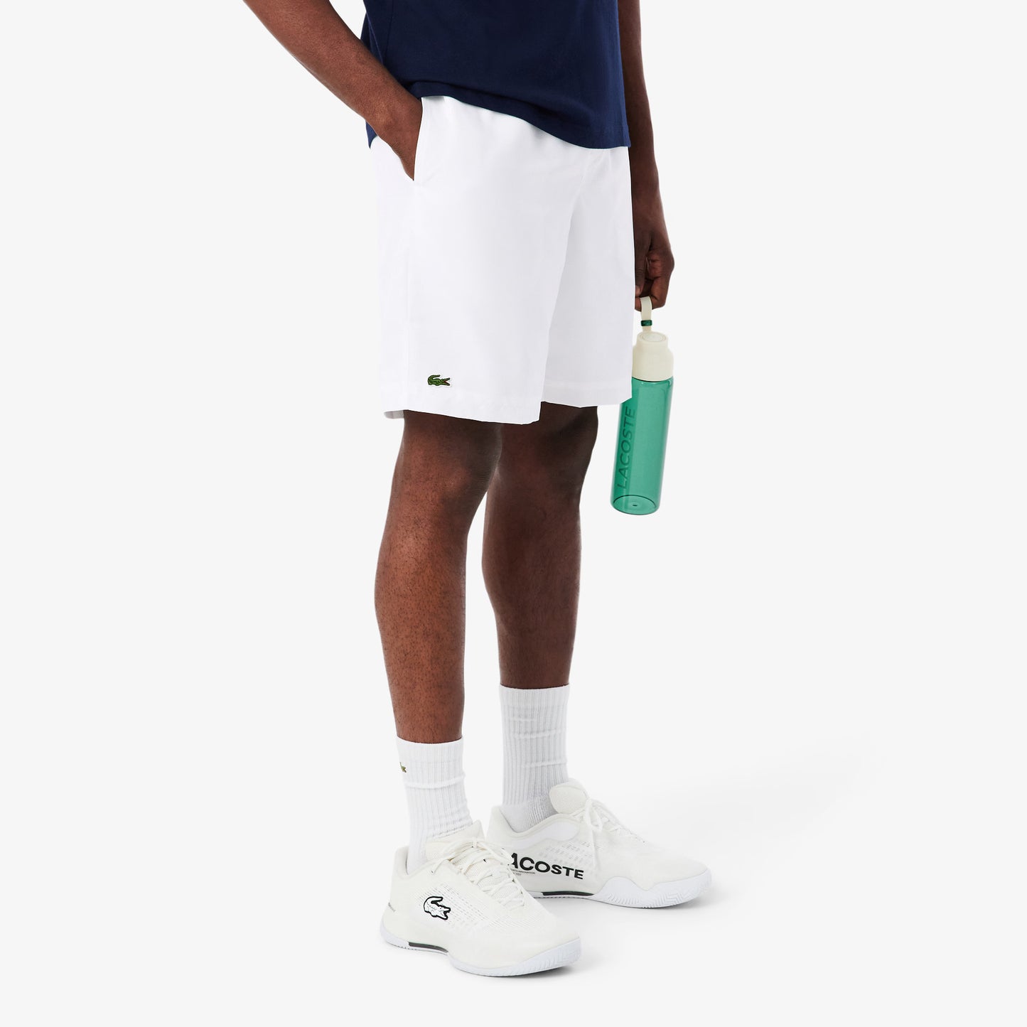Lacoste Men S Tennis Sport Fleece Shorts- GH2136