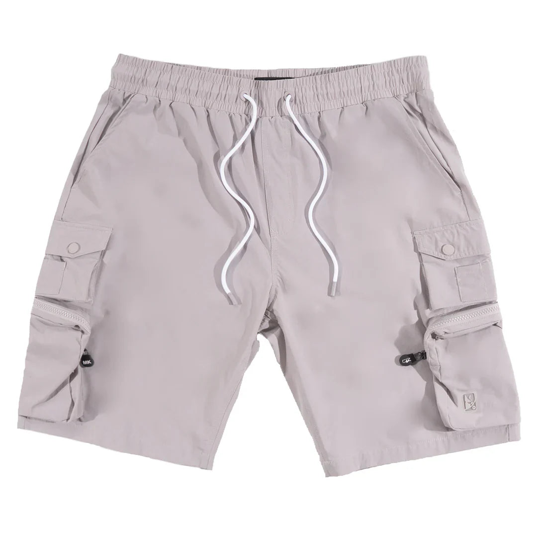 M633 MAKOBI COLTON NYLON SPANDEX CARGO SHORTS