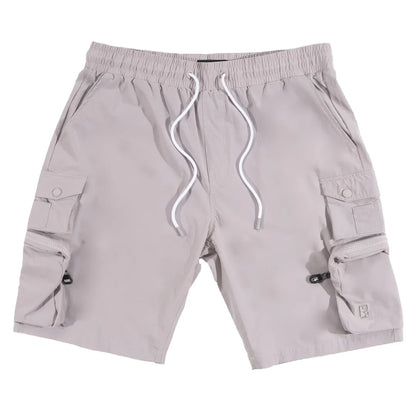 M633 MAKOBI COLTON NYLON SPANDEX CARGO SHORTS