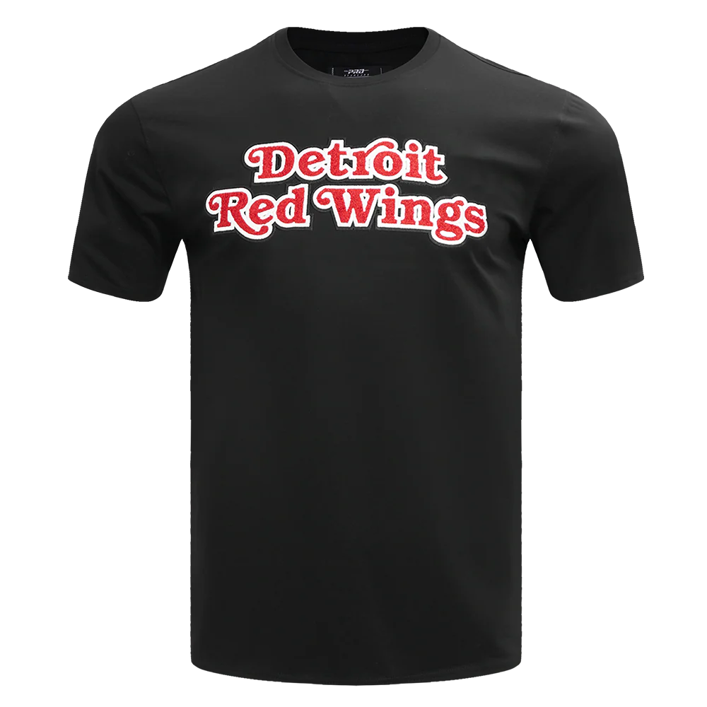 PRO STANDARD NHL DETROIT RED WINGS CLASSIC CHENILLE MEN'S T-SHIRT