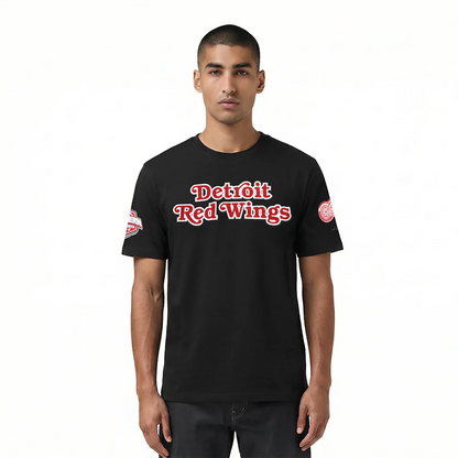 PRO STANDARD NHL DETROIT RED WINGS CLASSIC CHENILLE MEN'S T-SHIRT