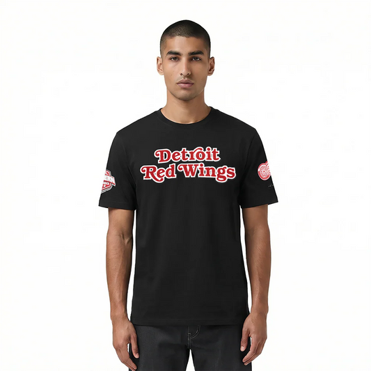 PRO STANDARD NHL DETROIT RED WINGS CLASSIC CHENILLE MEN'S T-SHIRT