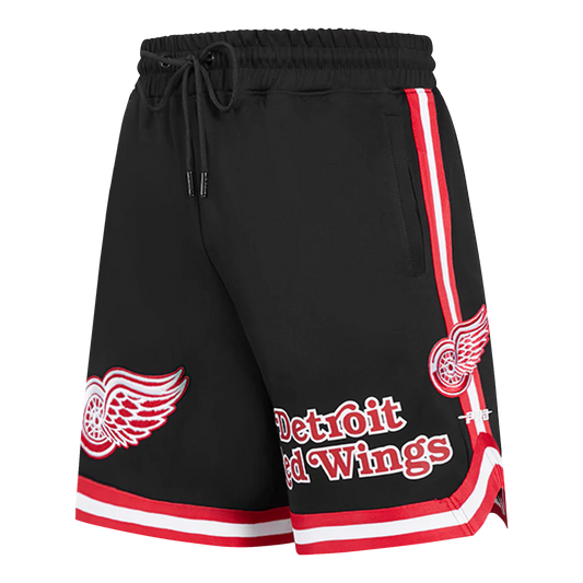 PRO STANDARD NHL DETROIT RED WINGS CLASSIC CHENILLE MEN'S ATHLETIC SHORT