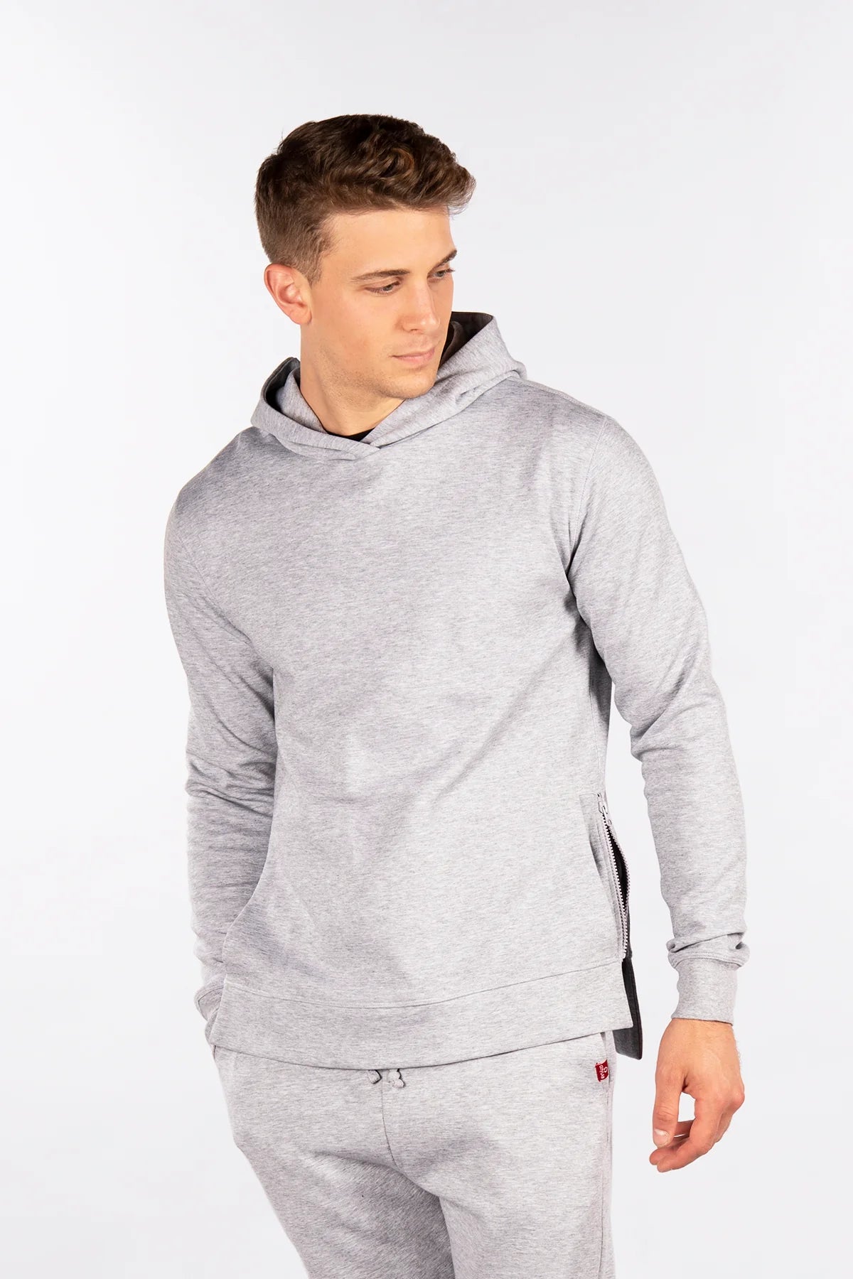 CITYLAB Side-Zip Pullover Hoodie, Performance Fleece