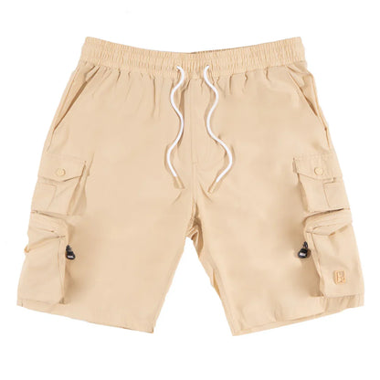 M633 MAKOBI COLTON NYLON SPANDEX CARGO SHORTS