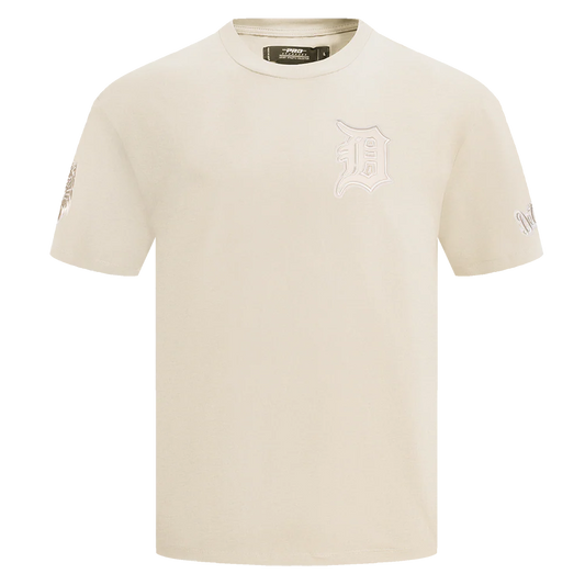 PRO STANDARD MLB DETROIT TIGERS NEUTRAL DROP SHOULDER MEN'S T-SHIRTS