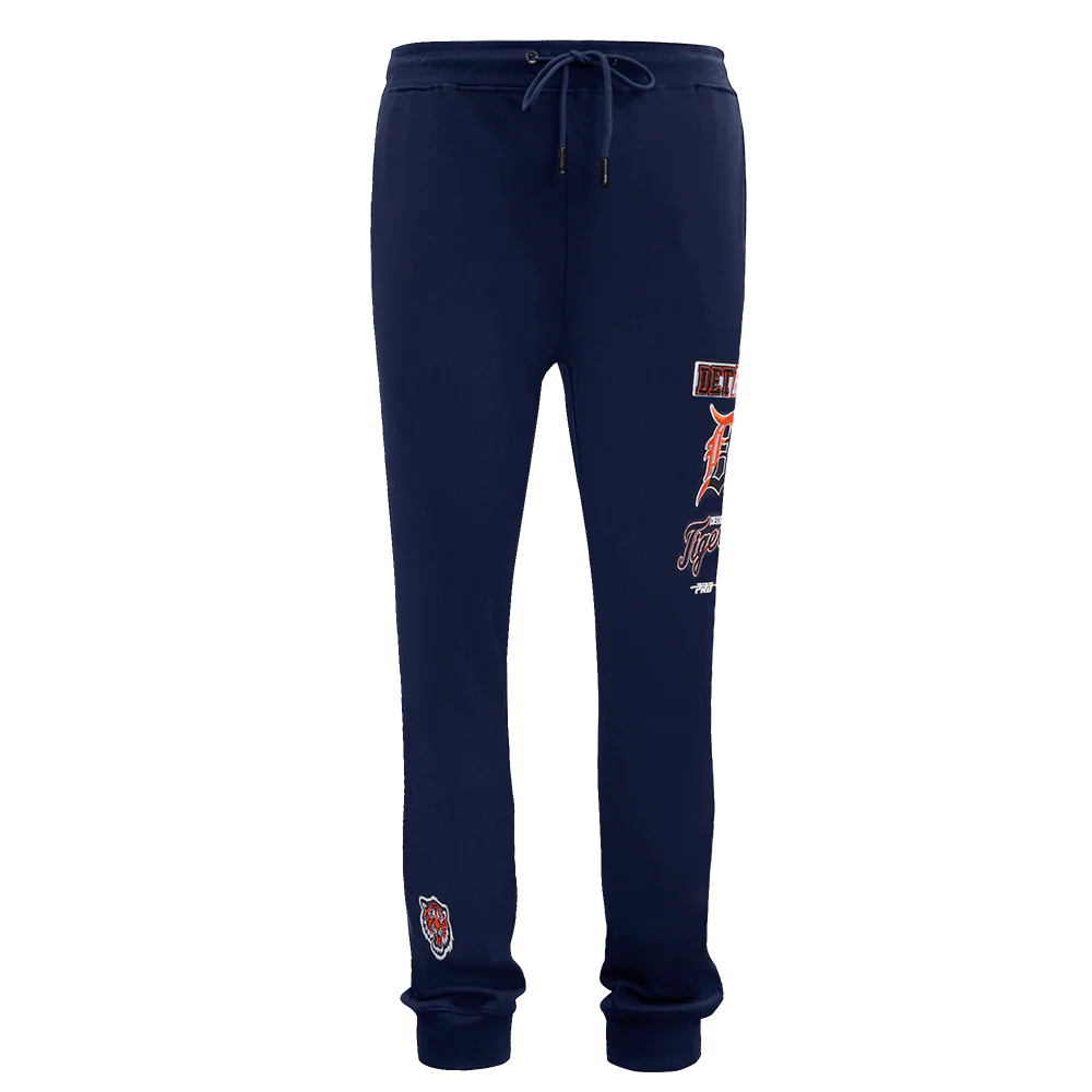 PRO STANDARD DETROIT TIGERS SPLIT LOGO M DK JOGGER
