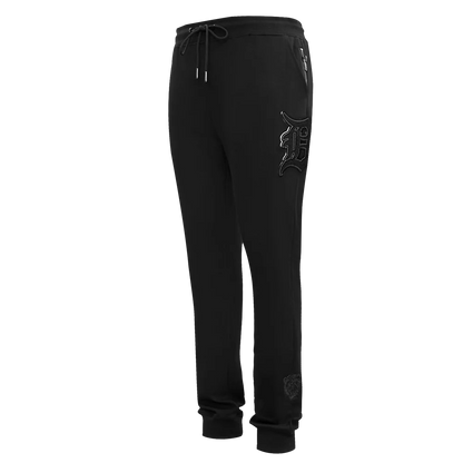 PRO STANDARD MLB DETROIT TIGERS TRIPLE BLACK LOGO MEN'S JOGGER