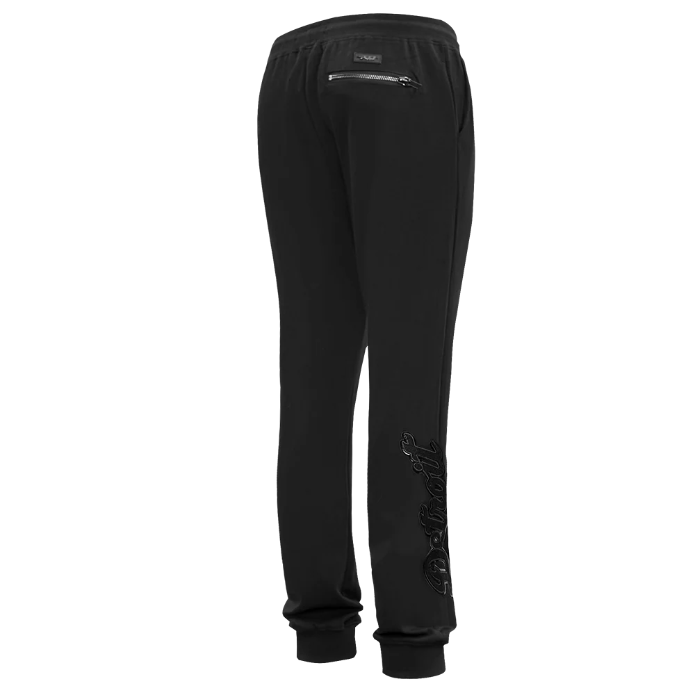 PRO STANDARD MLB DETROIT TIGERS TRIPLE BLACK LOGO MEN'S JOGGER
