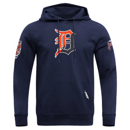 PRO STANDARD DETROIT TIGERS SPLIT LOGO M DK PO HOODIE