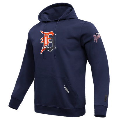 PRO STANDARD DETROIT TIGERS SPLIT LOGO M DK PO HOODIE
