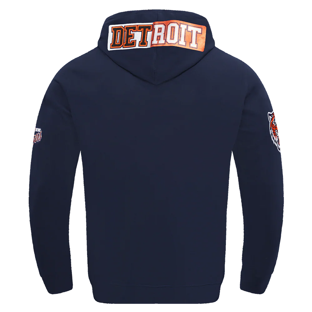 PRO STANDARD DETROIT TIGERS SPLIT LOGO M DK PO HOODIE