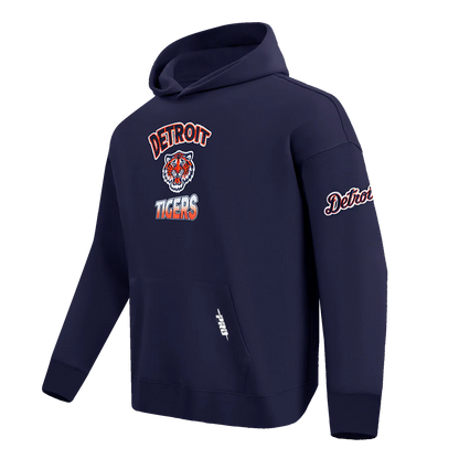 PRO STANDARD DETROIT TIGERS TURN IT UP M DROP SHOULDER FLC PO HOODIE