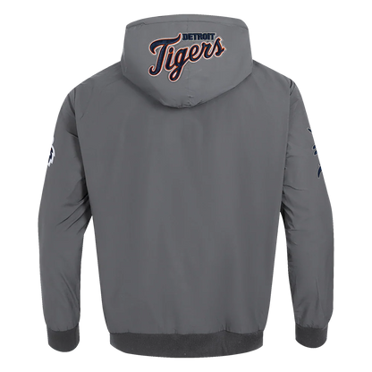 DETROIT TIGERS CLASSIC WIND SUIT MEN'S WOVEN FULL ZIP PULLOVER HOODIE