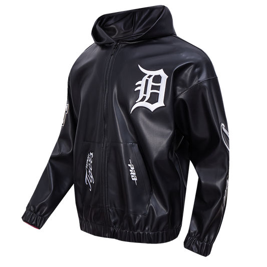 DETROIT TIGERS CITY SIGNATURE M DROP SHOULDER PU FZ HOODIE
