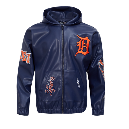 DETROIT TIGERS CITY SIGNATURE M DROP SHOULDER PU FZ HOODIE