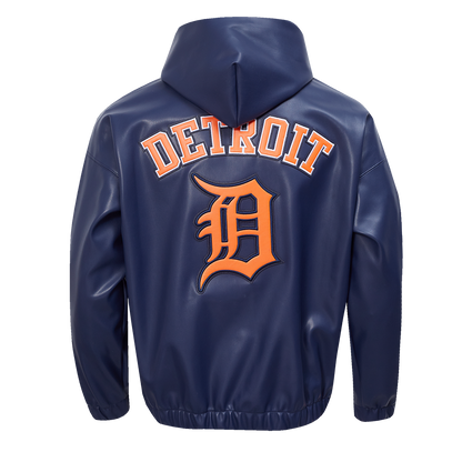 DETROIT TIGERS CITY SIGNATURE M DROP SHOULDER PU FZ HOODIE