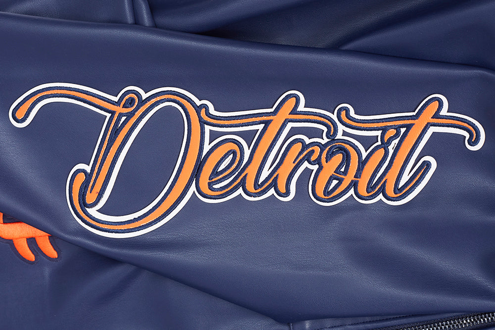 DETROIT TIGERS CITY SIGNATURE M DROP SHOULDER PU FZ HOODIE