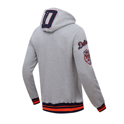 PRO STANDARD MLB DETROIT TIGERS MASHUP MEN'S RIB PULLOVER HOODIE