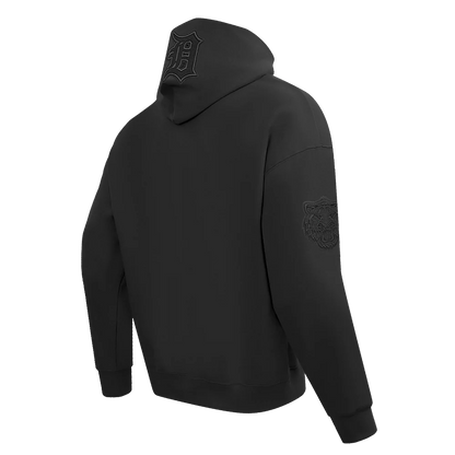 PRO STANDARD MLB DETROIT TIGERS NEUTRAL DROP SHOULDER MEN'S PULLOVER HOODIE