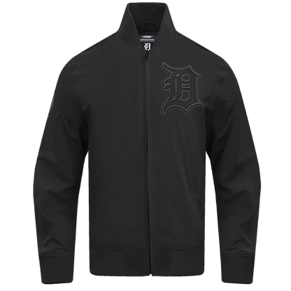 PRO STANDARD MLB DETROIT TIGERS NEUTRAL MEN'S TWILL JACKET
