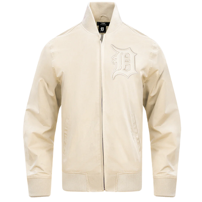PRO STANDARD MLB DETROIT TIGERS NEUTRAL MEN'S TWILL JACKET