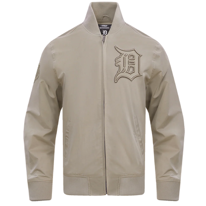 PRO STANDARD MLB DETROIT TIGERS NEUTRAL MEN'S TWILL JACKET
