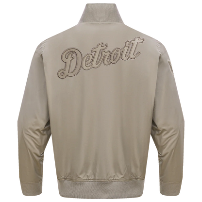 PRO STANDARD MLB DETROIT TIGERS NEUTRAL MEN'S TWILL JACKET