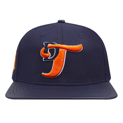 PRO STANDARD DETROIT TIGERS LETTERMAN STRAPBACK, MIDNIGHT NAVY