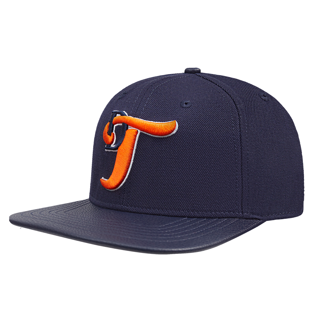 PRO STANDARD DETROIT TIGERS LETTERMAN STRAPBACK, MIDNIGHT NAVY