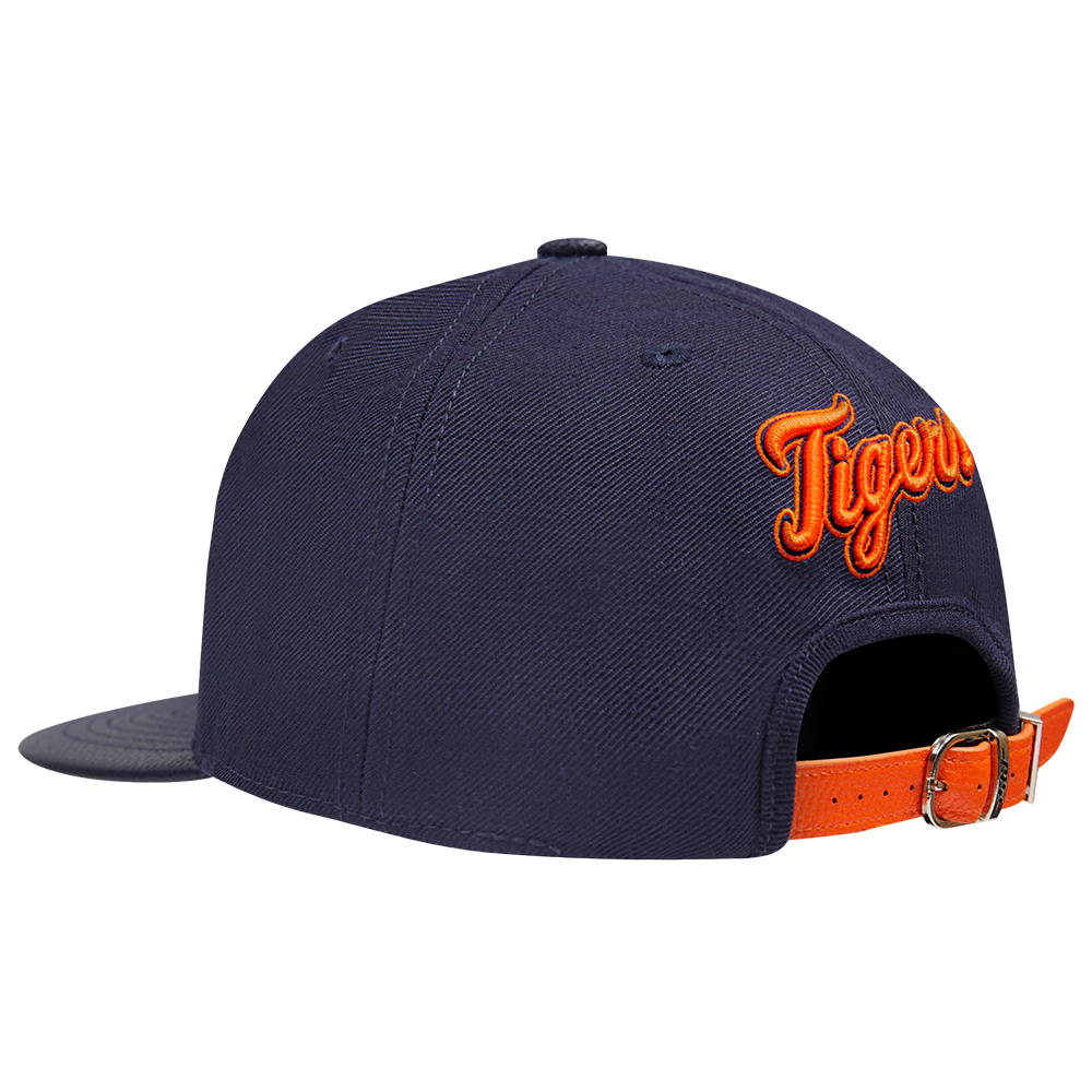 PRO STANDARD DETROIT TIGERS LETTERMAN STRAPBACK, MIDNIGHT NAVY