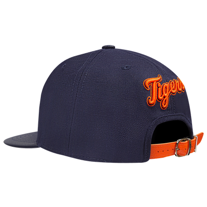 PRO STANDARD DETROIT TIGERS LETTERMAN STRAPBACK, MIDNIGHT NAVY