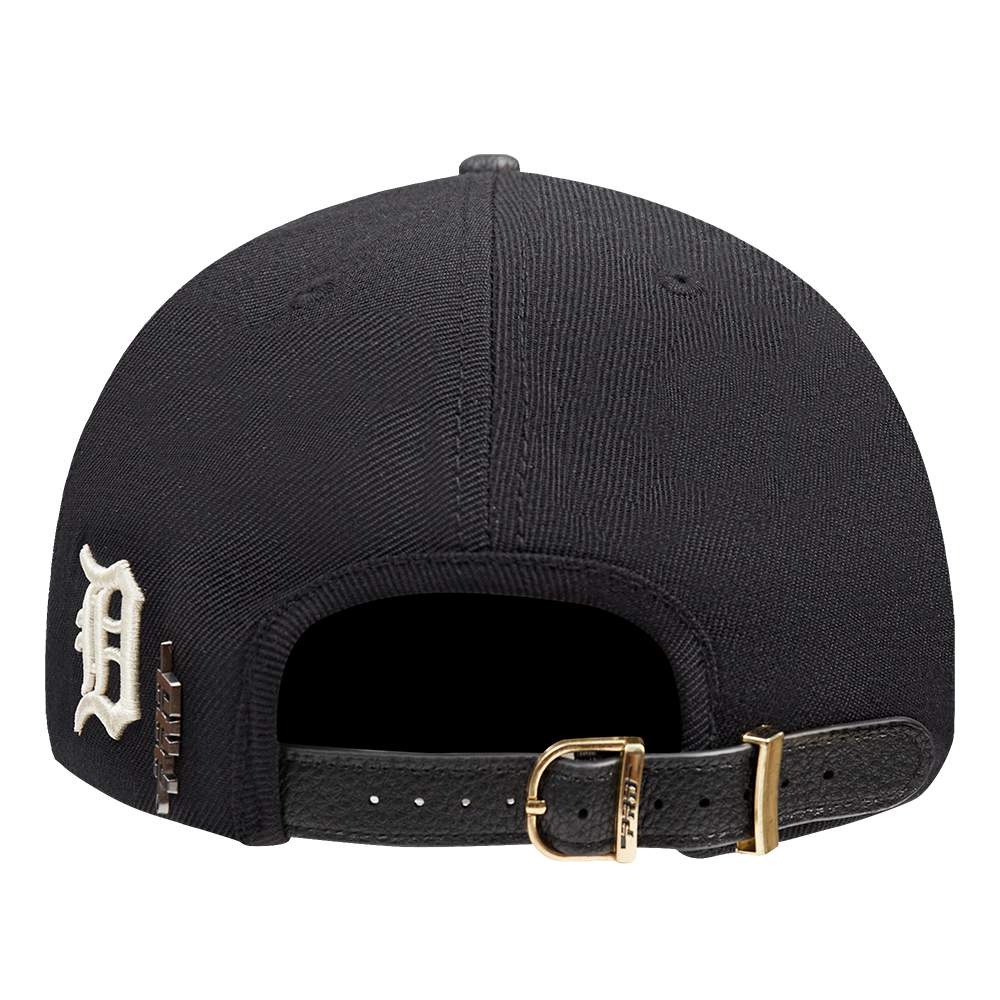 PRO STANDARD DETROIT TIGERS STACKED STRIPE PINCH FRONT STRAPBACK