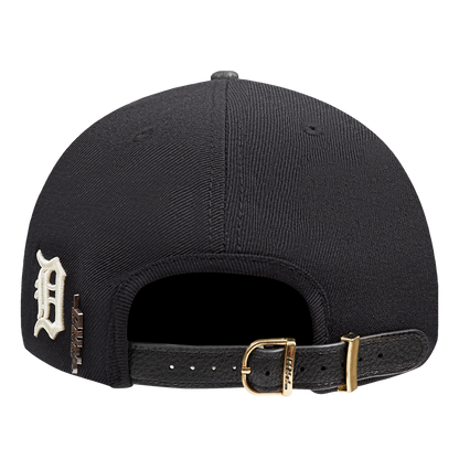 PRO STANDARD DETROIT TIGERS STACKED STRIPE PINCH FRONT STRAPBACK