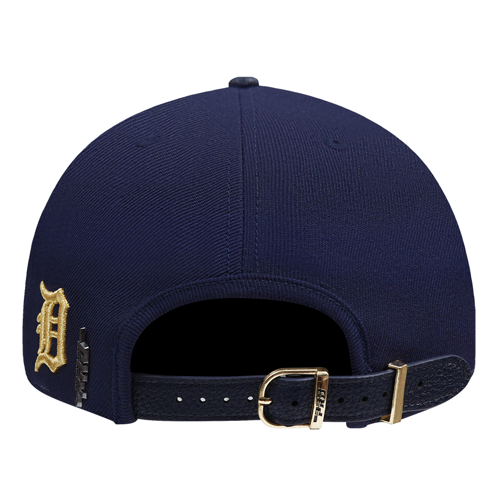 PRO STANDARD DETROIT TIGERS STACKED STRIPE PINCH FRONT STRAPBACK