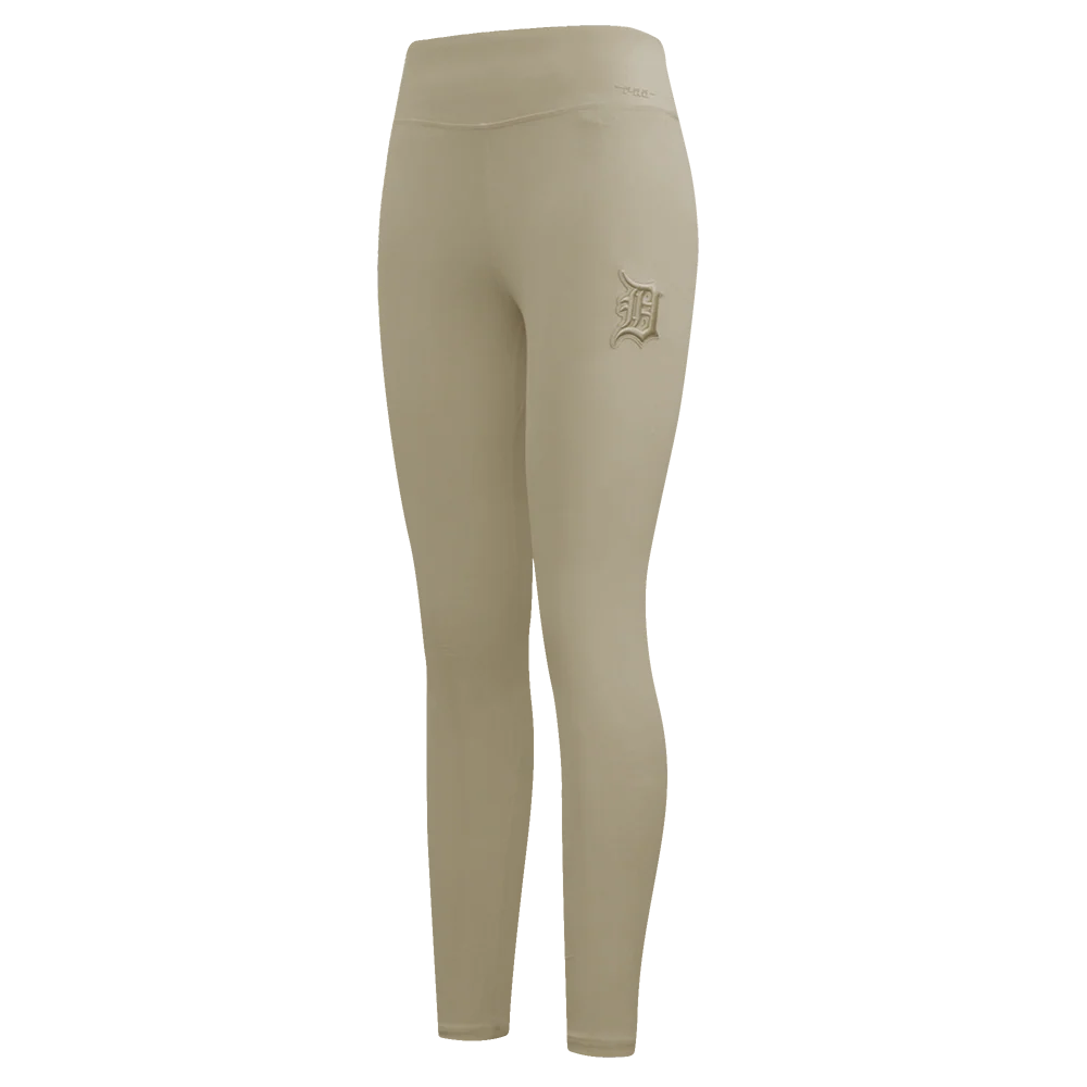 PRO STANDARD MLB DETROIT TIGERS NEUTRAL WOMEN'S JERSEY LEGGING