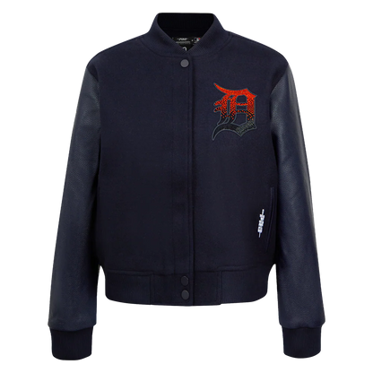 PRO STANDARD DETROIT TIGERS JEWELS W WOOL VARSITY JACKET